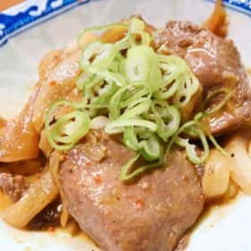 牛タンみそ炒め