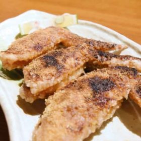 手羽先ガーリック風味揚げ