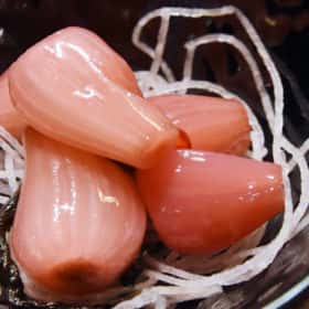 自家製らっきょう漬け