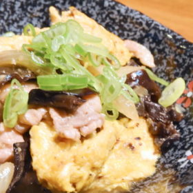 国産キクラゲと卵の中華炒め